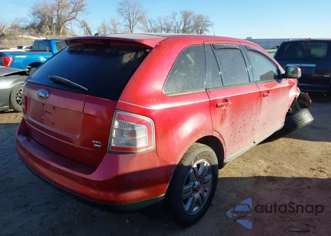 2007 Ford Edge Sel Plus из США, поврежденный, VIN 2FMDK49C57BB46625